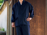 寺用作務衣(濃紺・黒)